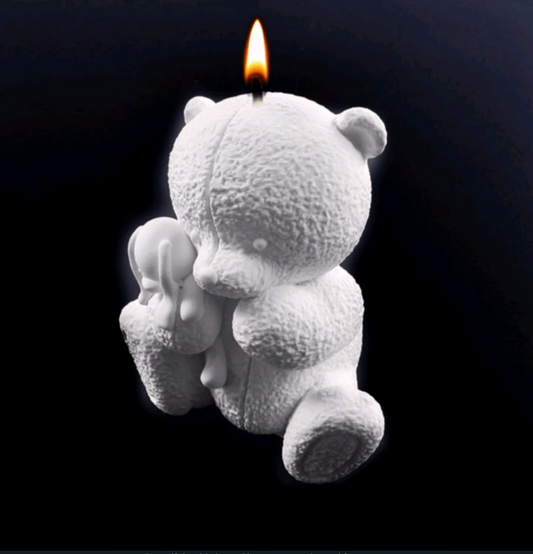 Teddy Bear Candle